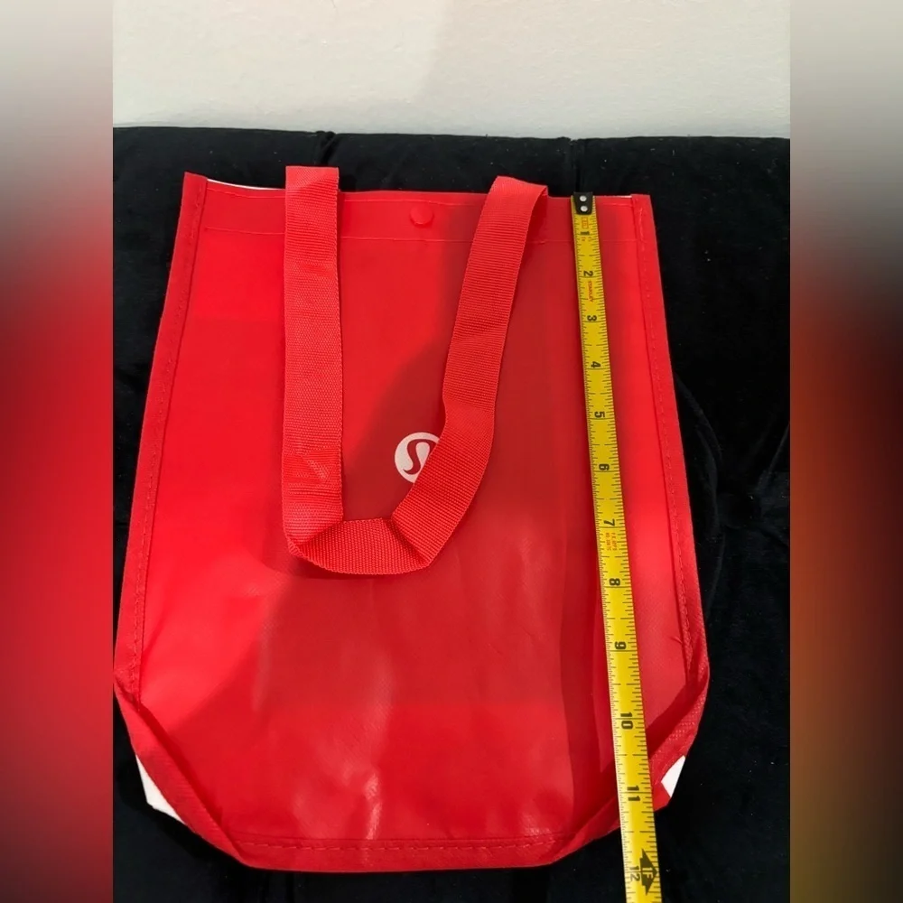 Lululemon Red Tote Bag